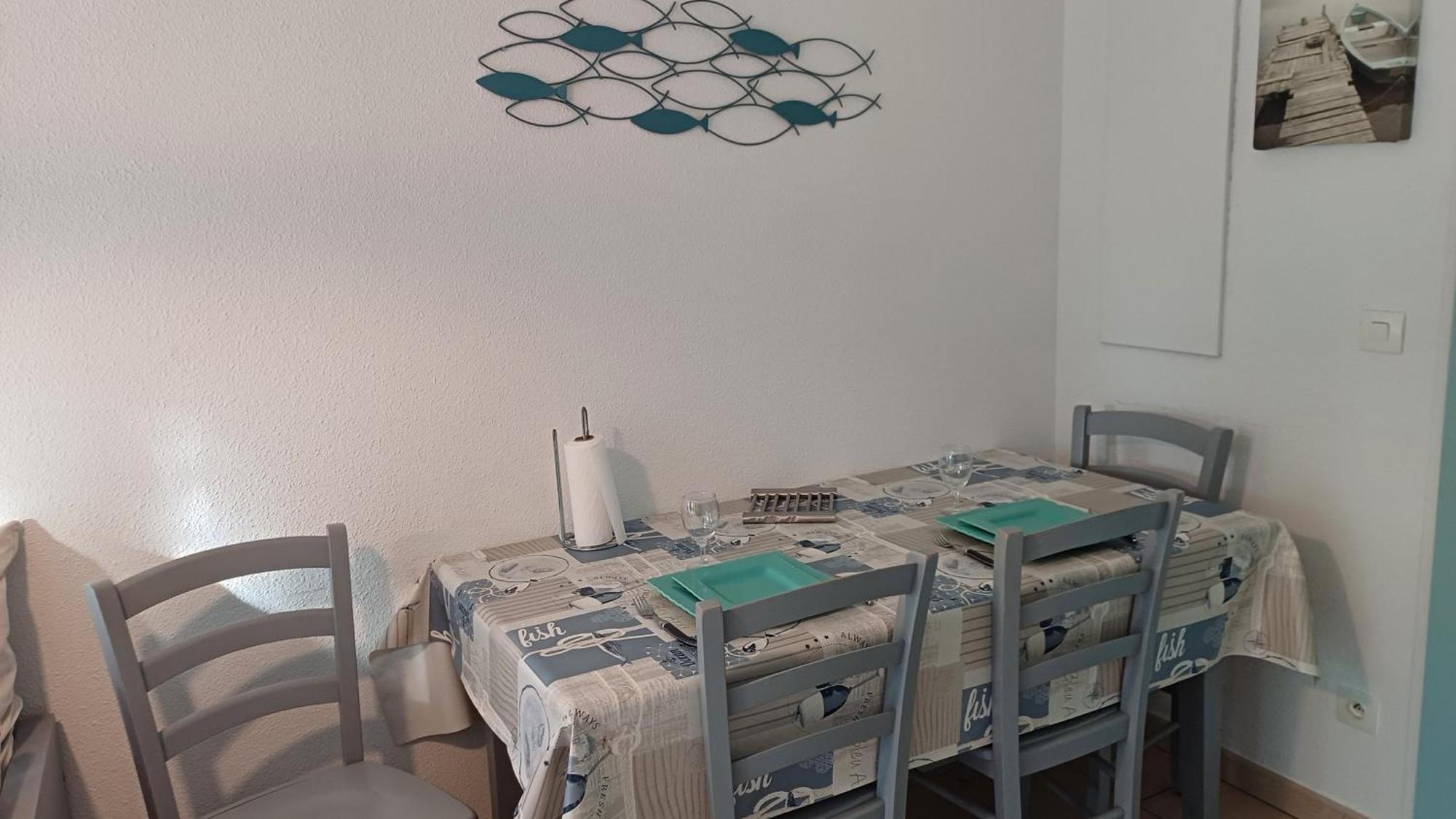 T2 Turquoise Ondres Plage Avec Piscine Et Tennis Bagian luar foto