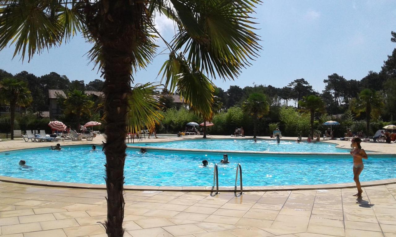 T2 Turquoise Ondres Plage Avec Piscine Et Tennis Bagian luar foto