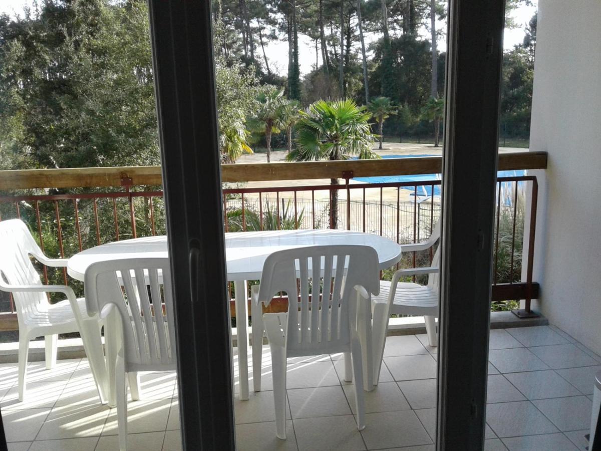 T2 Turquoise Ondres Plage Avec Piscine Et Tennis Bagian luar foto