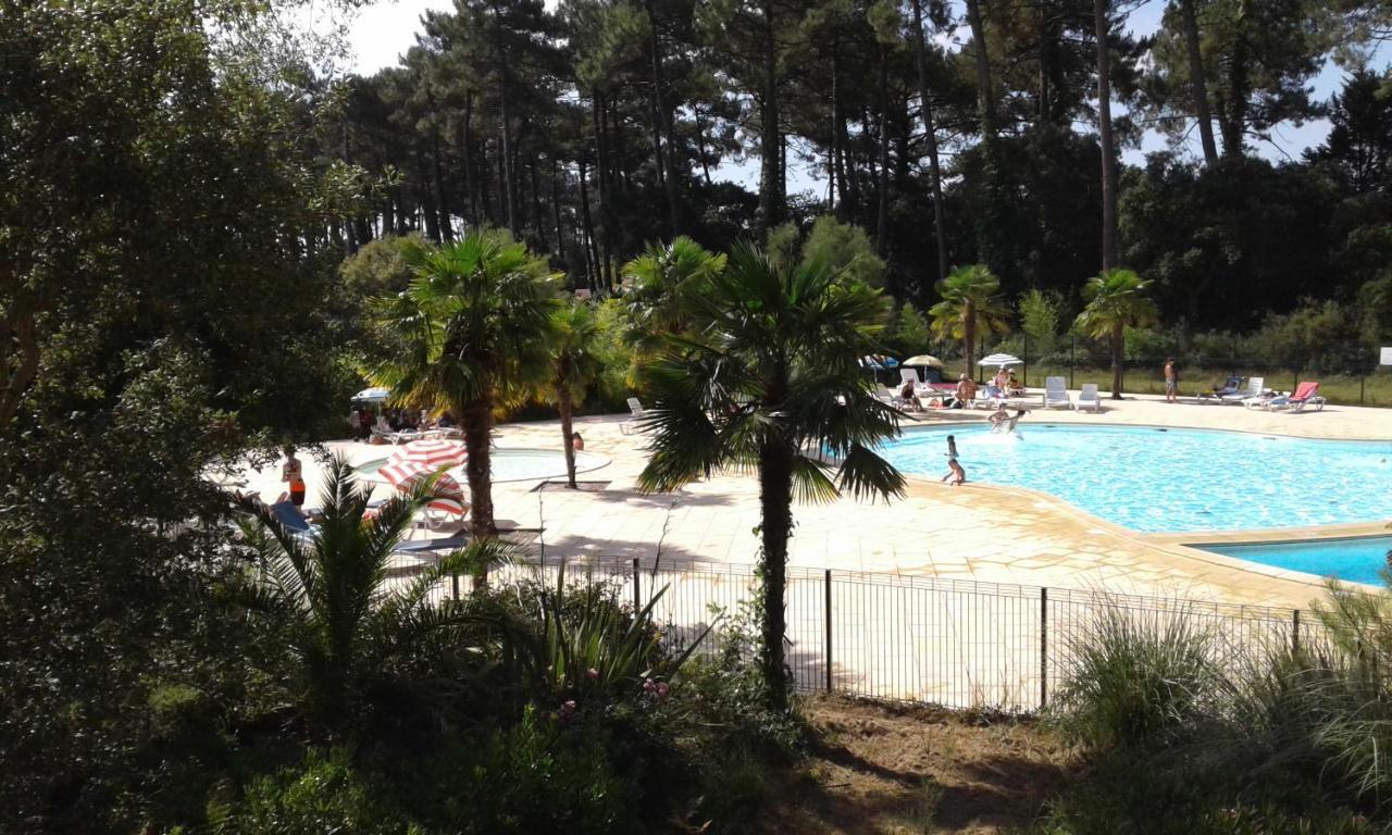 T2 Turquoise Ondres Plage Avec Piscine Et Tennis Bagian luar foto
